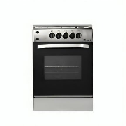 فرن غاز فالكون 4 عيون 55*55 سم امان كامل - ستيل