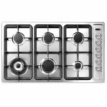 سطح غاز بلت ان كلفنيتور 90 سم 6 شعلات - ستيل