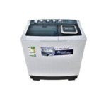 غسالة 12 كيلو حوضين ميديا - ابيض