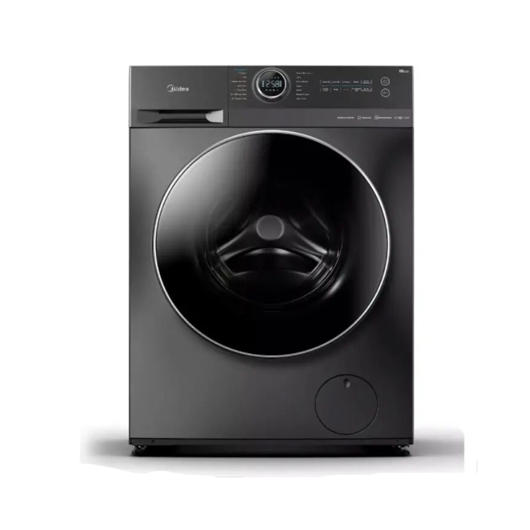 غسالة ملابس ميديا 10 كيلو انفرتر - فضى غسالة ملابس ميديا 10 كيلو انفرتر - فضى