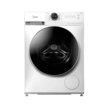 غسالة أتوماتيك امامية ميديا 10 كيلو انفرتر - ابيض