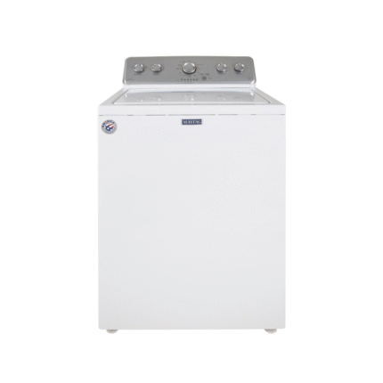 غسالة ميتاج علوية 12 كيلو - أبيض