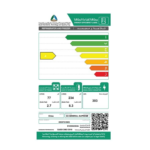 ثلاجه بابين جنرال سوبريم 11 قدم نوفروست - ستيل