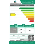ثلاجه باب واحد أرو 2 قدم 46 لتر - ابيض