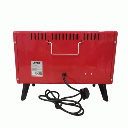 دفاية كهربائية ارو 4 شمعات 2400 وات - احمر
