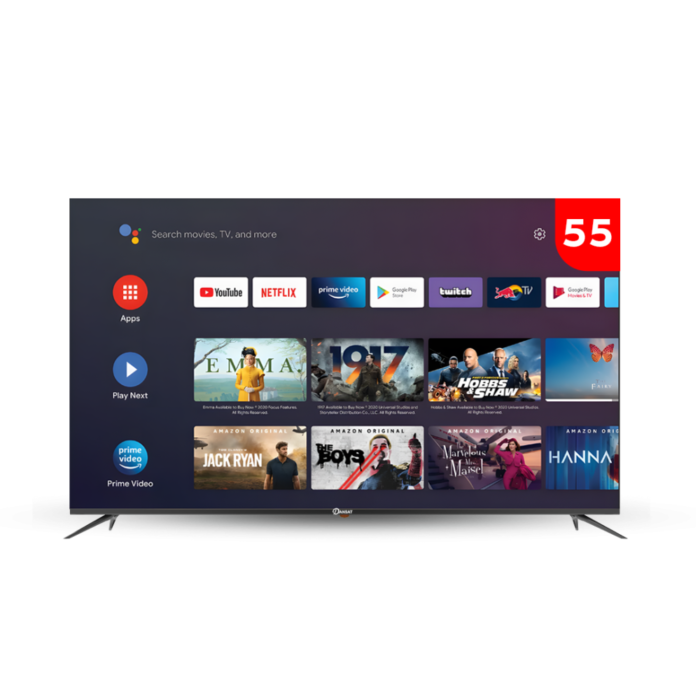 شاشة 55 بوصة دانسات LED UHD 4K سمارت