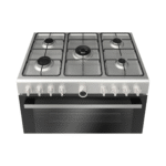 فرن غاز بوش 5 عيون 90 سم اشعال ذاتي - ستيل