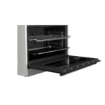 فرن غاز بوش 5 عيون 90 سم اشعال ذاتي - ستيل