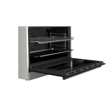 فرن غاز بوش 5 عيون 90 سم اشعال ذاتي - ستيل