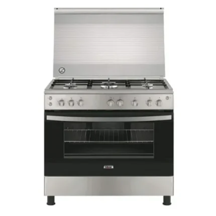 فرن غاز جيبسون 5 عيون 60*90 سم امان كامل - ستيل