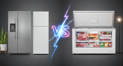 ما الفرق بين الثلاجة والفريزر؟ وأيهما أنسب لاحتياجات بيتك السعودي؟