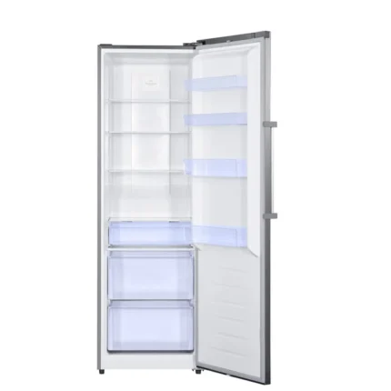 ثلاجة باب واحد تي سي ال 13 قدم انفرتر - سلفر