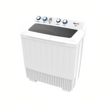 غسالة حوضين فالكون 12 كيلو - ابيض