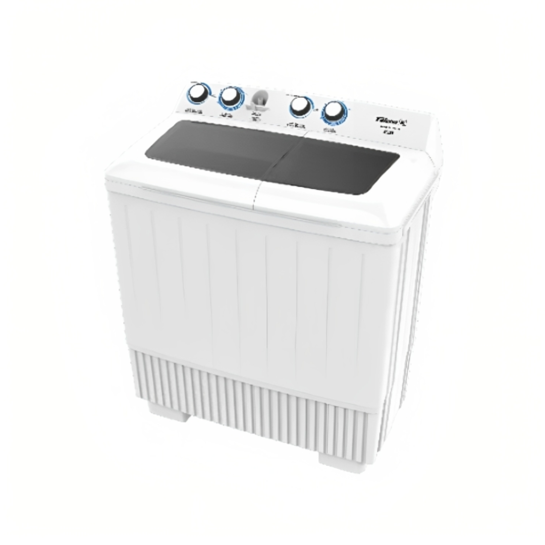 غسالة حوضين فالكون 12 كيلو - ابيض غسالة حوضين فالكون 12 كيلو - ابيض