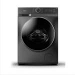 غسالة ملابس اتوماتيك امامية ميديا 10 كيلو انفرتر - فضي