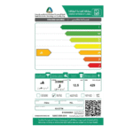 غسالة حوضين 12.5 كيلو تى سى ال - ابيض