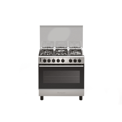 فرن غاز مومباني 5 عيون 60*90 سم امان كامل - ستيل