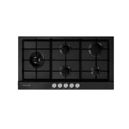 سطح غاز بلت ان كلفينتور 90 سم 5 عيون - ستيل