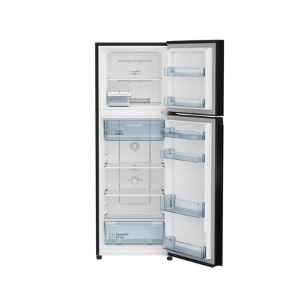 ثلاجه بابين هيتاشي 8 قدم انفرتر - سلفر