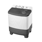 غسالة حوضين 6 كيلو هاس - ابيض