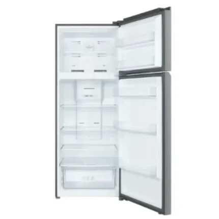 ثلاجة تي سي ال بابين 16 قدم انفرتر فضى