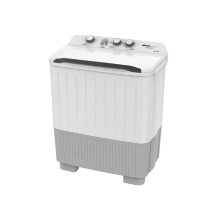 غسالة حوضين دورا اليجانت 9 كيلو - ابيض