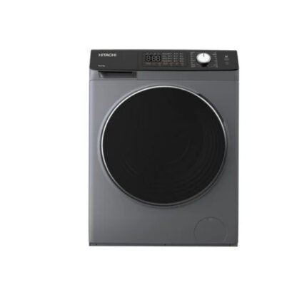 غسالة هيتاشي اتوماتيك 9كيلو امامى انفرتر رمادى داكن