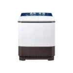 غسالة ملابس حوضين ال جي 10.5 كيلو - ابيض