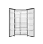 ثلاجة تي سي ال دولابي بابين 17.2 قدم انفرتر فضى