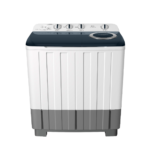 غسالة حوضين 12.5 كيلو تى سى ال - ابيض