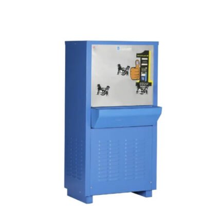 رادة مياه الكوثر 3 بزبوز 75 لتر 400 وات ستيل ازرق