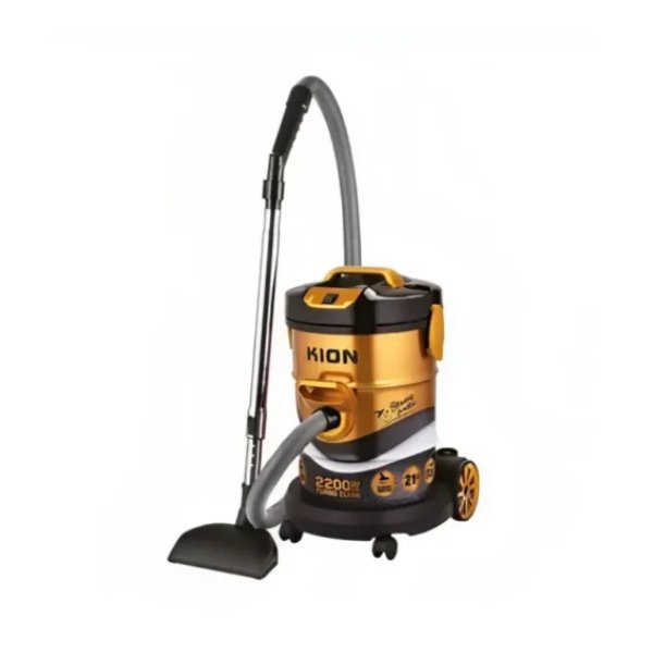 مكنسه كهربائيه كيون 21 لتر اسود / ذهبى مكنسه كهربائيه كيون 21 لتر اسود / ذهبى