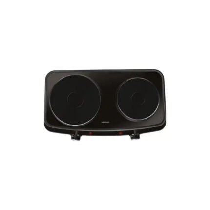 موقد كهرباء سينكور 2 شعله 2250 وات - اسود