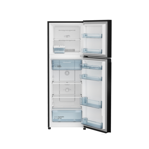 ثلاجه بابين هيتاشي 8 قدم انفرتر - سلفر