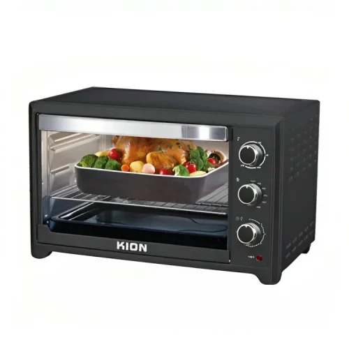 فرن كهربائي كيون 45 لتر 2000 وات مع شواية اسود