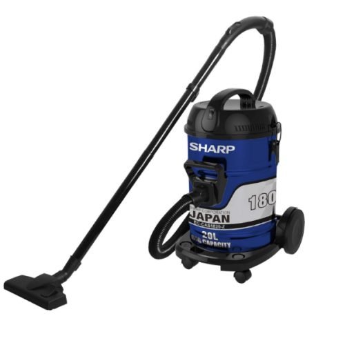 مكنسة شارب برميل 20 لتر 1800 وات ازرق